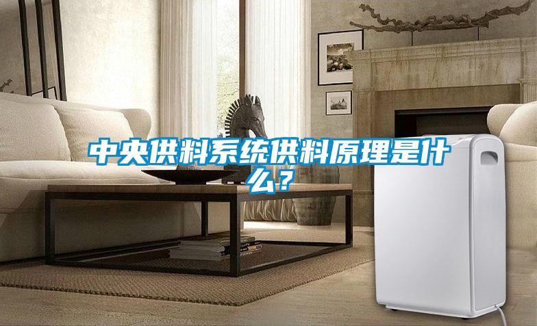 中央供料係統供料原理是什麽？