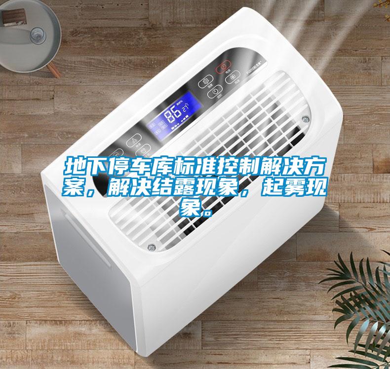 地下停車庫標準控製解決看片网站入口，解決結露現象，起霧現象。
