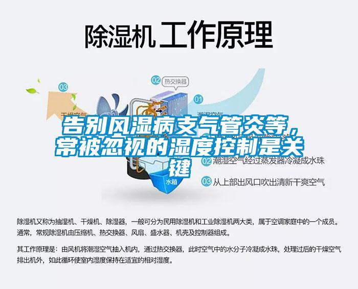 告別風濕病支氣管炎等，常被忽視的濕度控製是關鍵