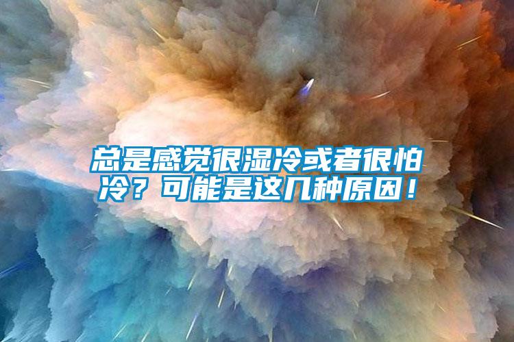 總是感覺很濕冷或者很怕冷？可能是這幾種原因！