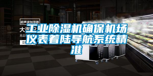 工業91看片网站视频機確保機場儀表著陸導航係統精準