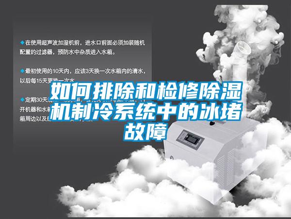 如何排除和檢修91看片网站视频機製冷係統中的冰堵故障