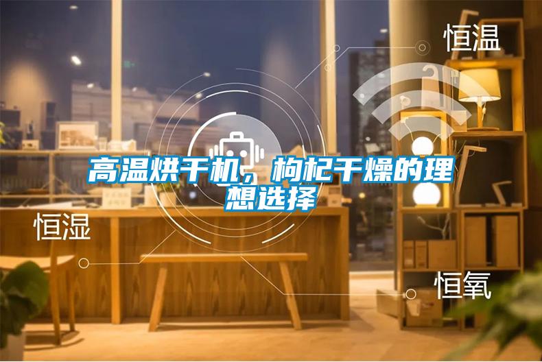 高溫烘幹機，枸杞幹燥的理想選擇