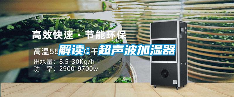 解讀：超聲波加濕器