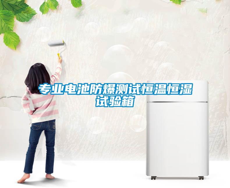 專業電池防爆測試恒溫恒濕試驗箱