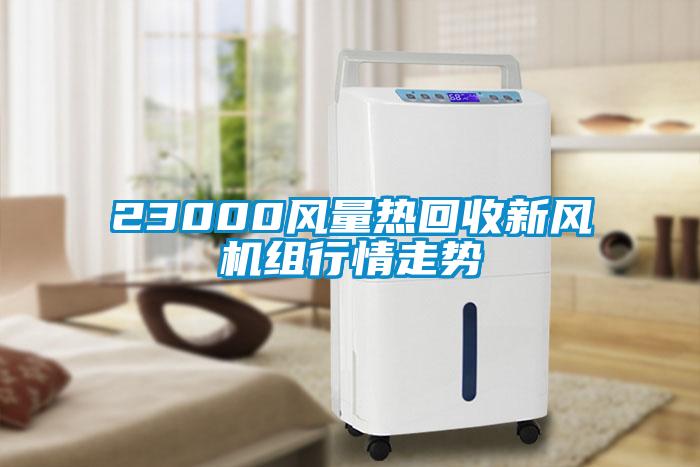 23000風量熱回收新風機組行情走勢