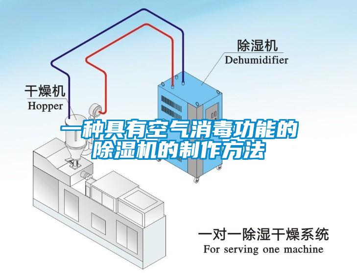 一種具有空氣消毒功能的91看片网站视频機的製作方法