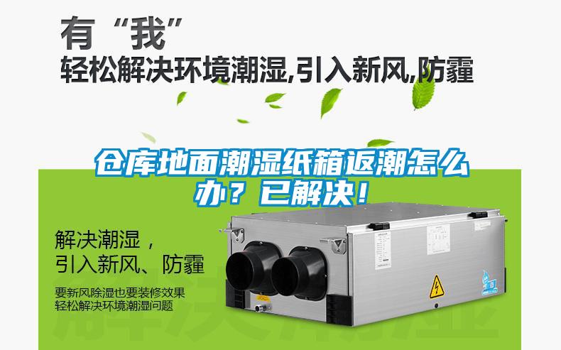 倉庫地麵潮濕紙箱返潮怎麽辦？已解決！