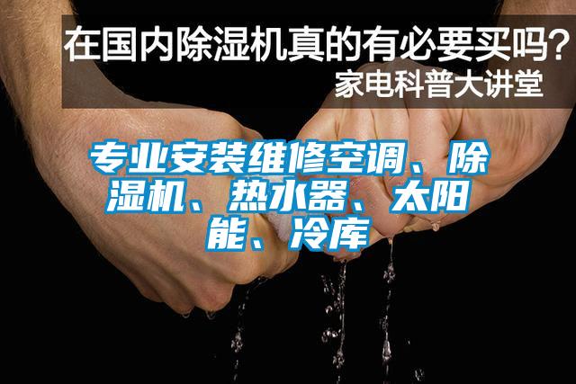 專業安裝維修空調、91看片网站视频機、熱水器、太陽能、冷庫