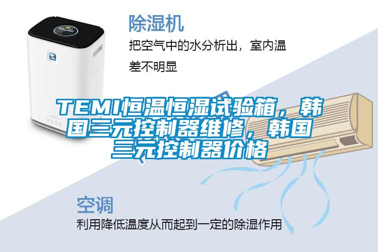 TEMI恒溫恒濕試驗箱，韓國三元控製器維修，韓國三元控製器價格