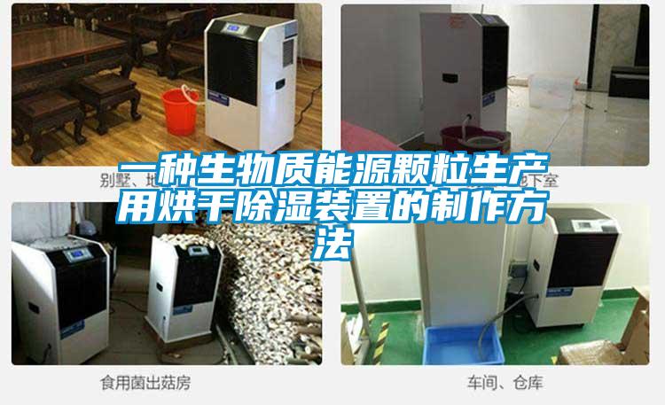 一種生物質能源顆粒生產用烘幹91看片网站视频裝置的製作方法