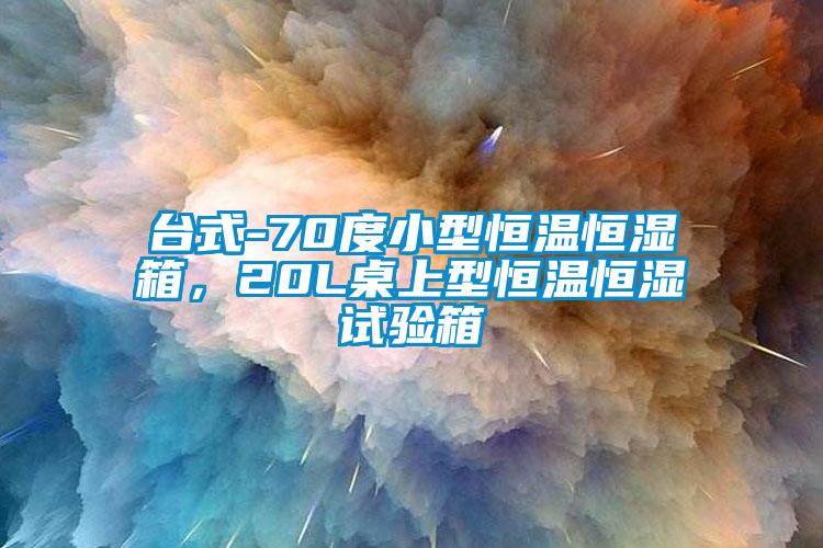 台式-70度小型恒溫恒濕箱，20L桌上型恒溫恒濕試驗箱