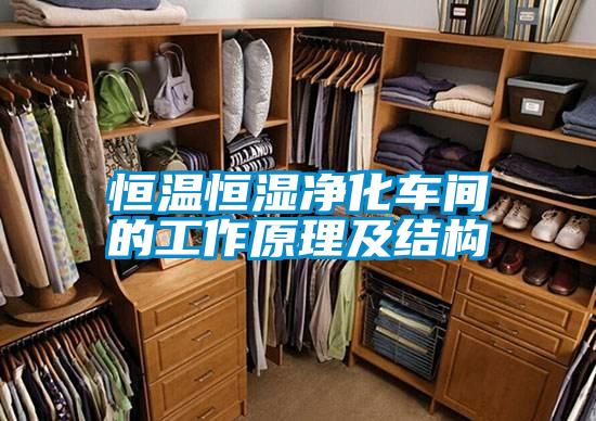 恒溫恒濕淨化車間的工作原理及結構