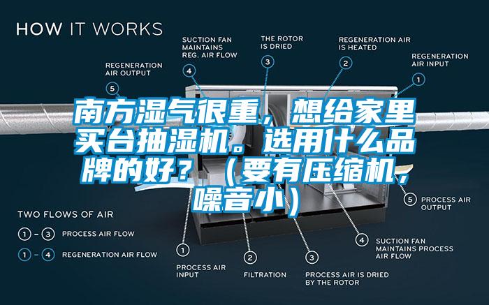 南方濕氣很重，想給家裏買台抽濕機。選用什麽品牌的好？（要有壓縮機，噪音小）