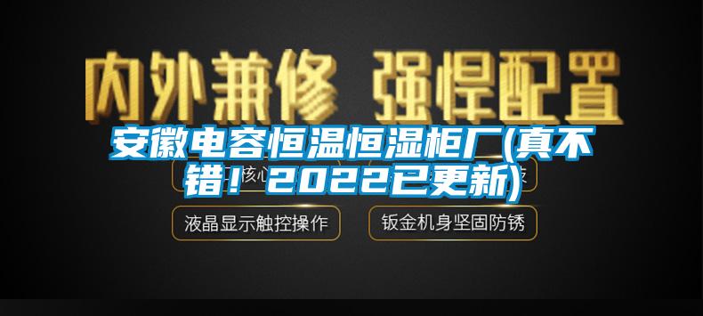 安徽電容恒溫恒濕櫃廠(真不錯！2022已更新)