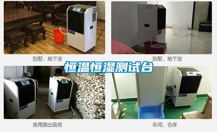 恒溫恒濕測試台