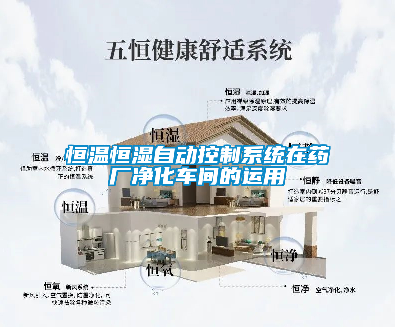 恒溫恒濕自動控製係統在藥廠淨化車間的運用