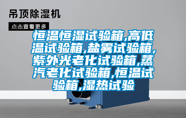 恒溫恒濕試驗箱,高低溫試驗箱,鹽霧試驗箱,紫外光老化試驗箱,蒸汽老化試驗箱,恒溫試驗箱,濕熱試驗