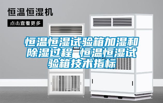 恒溫恒濕試驗箱加濕和91看片网站视频過程 恒溫恒濕試驗箱技術指標