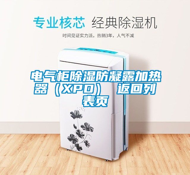 電氣櫃91看片网站视频防凝露加熱器（XPD） 返回列表頁