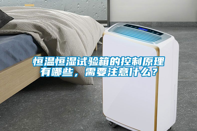 恒溫恒濕試驗箱的控製原理有哪些，需要注意什麽？