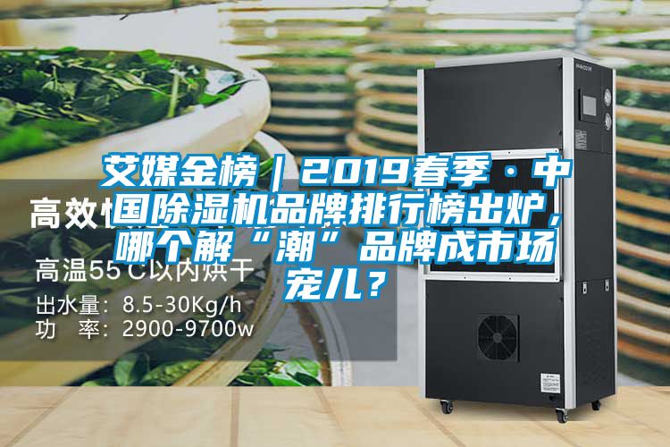 艾媒金榜｜2019春季·中國91看片网站视频機品牌排行榜出爐，哪個解“潮”品牌成市場寵兒？