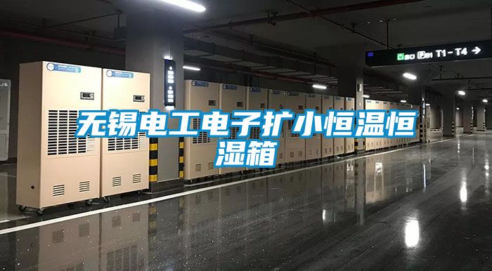 無錫電工電子擴小恒溫恒濕箱