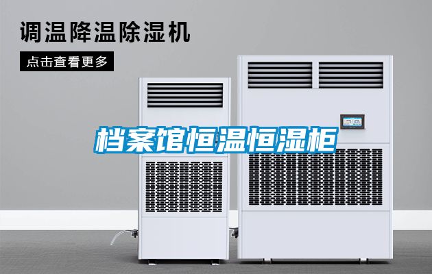 檔案館恒溫恒濕櫃