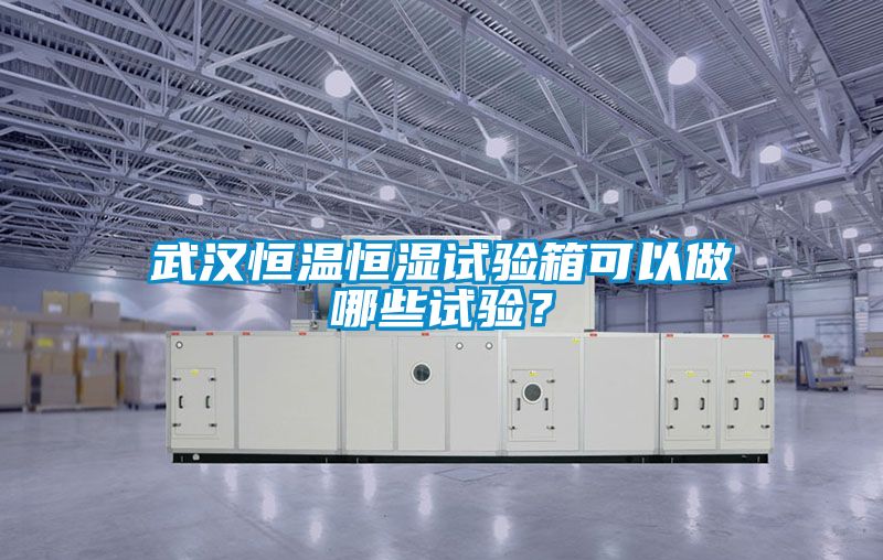 武漢恒溫恒濕試驗箱可以做哪些試驗？
