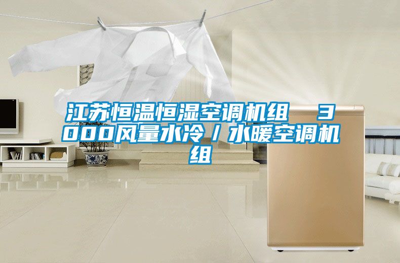 江蘇恒溫恒濕空調機組  3000風量水冷／水暖空調機組