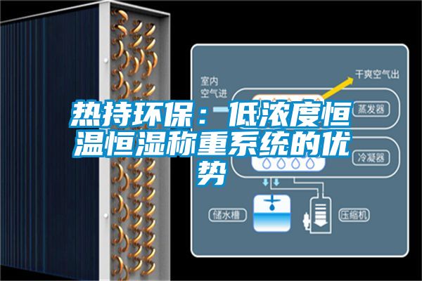 熱持環保：低濃度恒溫恒濕稱重係統的優勢