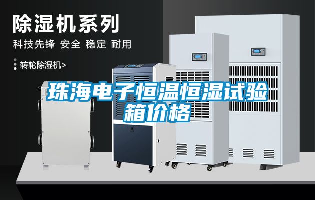 珠海電子恒溫恒濕試驗箱價格