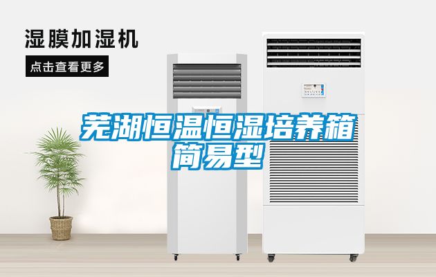 蕪湖恒溫恒濕培養箱簡易型