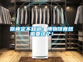 行業免费污视频看片APP你肯定不知道：博物館竟然需要這個！