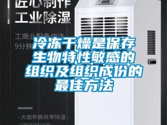 行業免费污视频看片APP冷凍幹燥是保存生物特性敏感的組織及組織成份的最佳方法