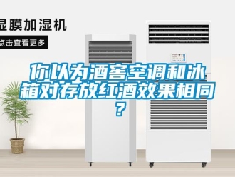 行業免费污视频看片APP你以為酒窖空調和冰箱對存放紅酒效果相同？