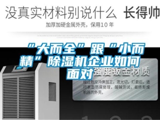 常見問題“大而全”跟“小而精”91看片网站视频機企業如何麵對